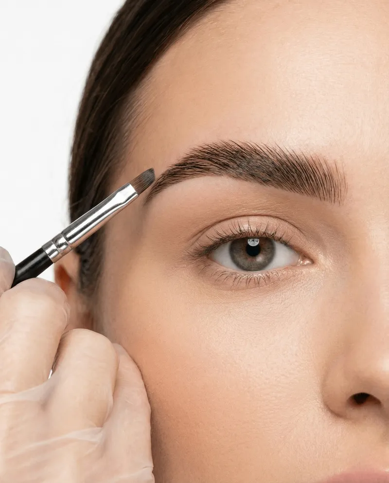 Koloryzacja i geometria brwi w gabinecie ESTÁ BIEN
